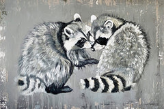 RED125 - Two Raccoons - 18x12