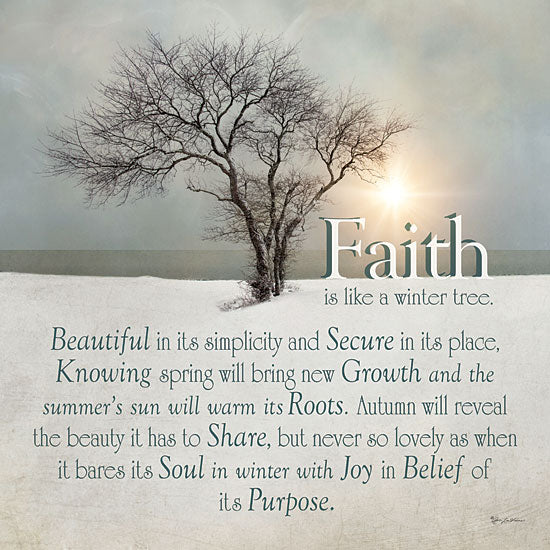 Robin-Lee Vieira RLV258 - Faith - Faith, Tree, Religious, Snow, Winter from Penny Lane Publishing