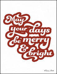 SB629 - May Your Days be Merry & Bright - 12x16