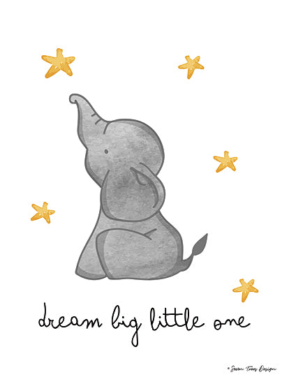 Seven Trees Design ST124 - Dream Big Little One - Elephant, Dream, Baby, Stars, Inspiring from Penny Lane Publishing