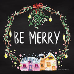 ST341 - Be Merry Wreath