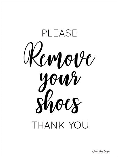 Seven Trees Design ST446 - Remove Your Shoes - 12x16 Signs, Calligraphy, Humorous, House Rules from Penny Lane