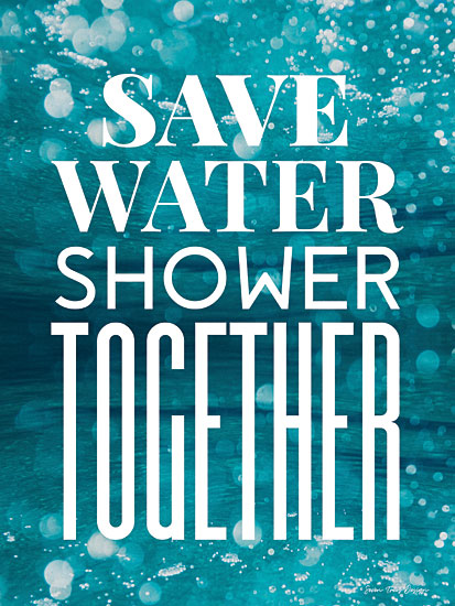 Seven Trees Design ST585 - Save Water - 12x16 Save Water, Bath, Bathroom, Humorous from Penny Lane